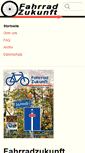 Mobile Screenshot of fahrradzukunft.de